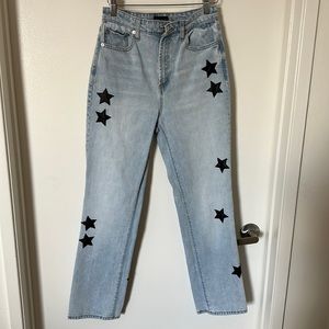 Juicy Couture Starry Straight Leg Jeans Size 27 / 4